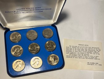 Uncirculated Susan B Anthony Collector Set