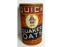Vintage Quaker Oat Tins And Cannisters