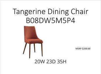 Tangerine Dining Chair