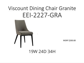 Viscount Dining Chair Granite