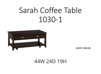 Sarah Coffee Table
