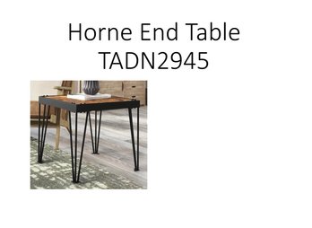 Horne End Table