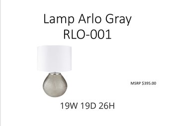 Lamp Arlo Grey