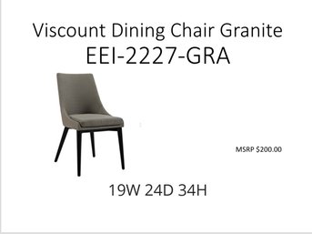 Viscount Dining Chair Granite