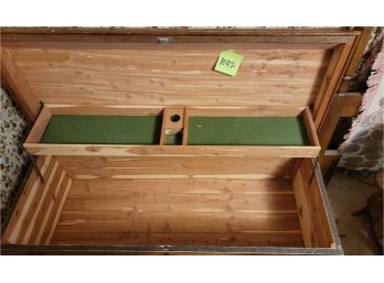 Franklin Shockey Hope Chest With Tray And Key