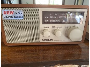 2 Sangean AM/FM Radios