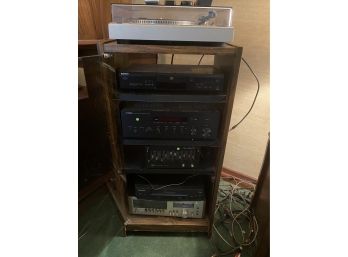 Stereo Cabinets And All Components
