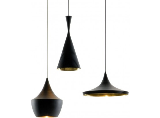 NEW Inspired By Tom Dixon Beat The Plus 3-piece Pendant Lamp Set Is An Exquisite #2 #1150 Auctionninja.com