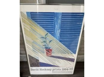 DAVID HOCKNEY Sun From The Weather Series 27 X 39 Lithograph