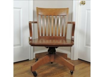 Williams Sonoma Solid Wood Bankers Chair