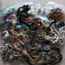 Costume Jewelry For Crafts, Parts, Pieces