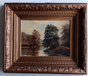 British Landscape Painting, Listed Artist JE (John Edmond) Dalby 1837-1890,