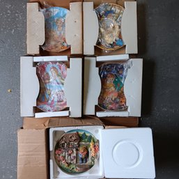 Set Of 6 Collector Plates, In Boxes