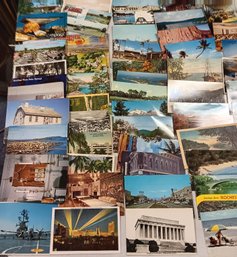 Collection Of 100 Domestic Travel Post Cards