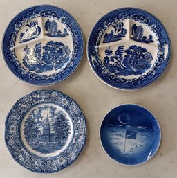 Blue Willow Grill Plates & Commemorative Plates