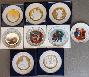 Christmas Collector Plates: 1976-1980, Flanklin & Avon