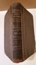 Antique Book 1864 'Godey's Ladys Book' Fashion, Poetry, Articles, And Engravings