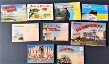 Vintage US Travel Brochures With Fold-out, 2-Sided Photos - Lot# 3