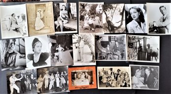 Vintage Celebrity Photographs: Some By Schoenbaum, Richee, Carpenter, Longet - Grable, Lamour, Dietrich, More