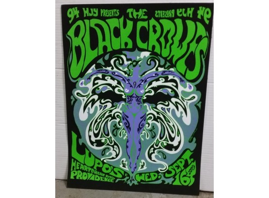 Black Crowes Poster For 1994 Concert
