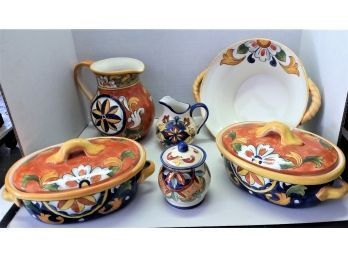 Maxcera Porcelain Ceramic Serving Pieces, Nice