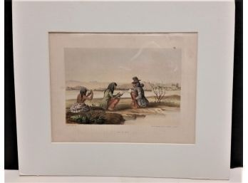 'Co-Co-Pas', Lithograph, Texas 1857