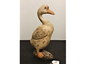 Carved Wooden Goose, 16'