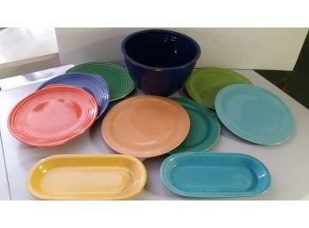 1950s Fiesta, Knowles, More Plates & Bowl