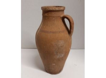 Antique Storage Jar, Red Clay Composition, Probably Greek Or Turkish