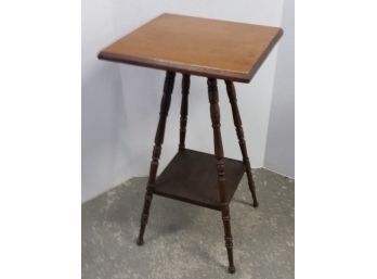 Lamp Table, Antique Stand, Good Condition, Circa 1900