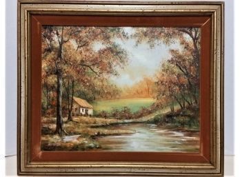 Landscape Oil Painting, Thomas Pell, Listed Artist, 1950s