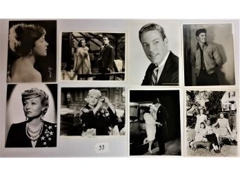Lot Of 8 Press Release Photos