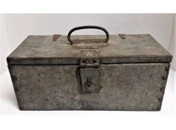 Antique Strong Box Safe, 19th Century