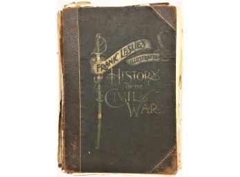 Leslie's History Of The Civil War, Ink Autograph Major General Joseph Carr