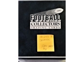 Football Card Album: Falcons & Dolphins -500 Cards