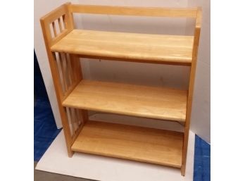 Folding Open Front Bookcase