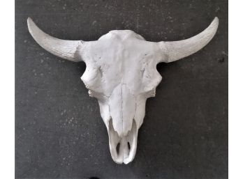 Faux Plaster Steer Skull, Large 28 Inch
