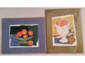 Vintage Still Life Collage Paintings, By Black, 20 Inch