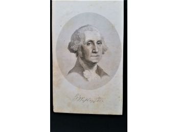 George Washington, Steel Engraving, 1859