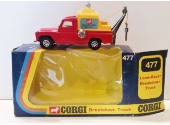 Corgi Toys 477 Land-Rover Breakdown Truck, Circa 1970