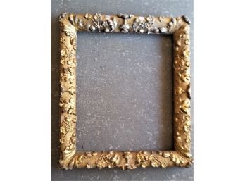 Antique Gesso Picture Frame, Needs Some TLC