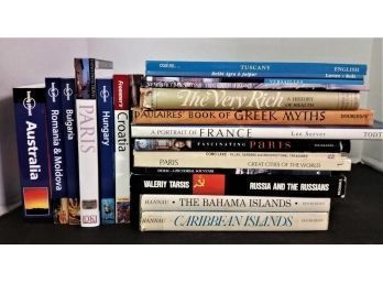 Lot Of Travel & Europe Books