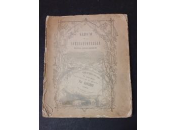 Antique French Publication ' Album De La Correctionelle'