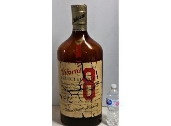 Large Store Display Bottle (Gibson's Liquor, Glass)