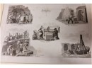 Set Of 4 French Engravings W/ 20 Views Of Industrial Tasks, Circa 1800