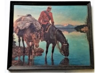 Arnold Frieberg 'Canadian Mountie' 24 Inch