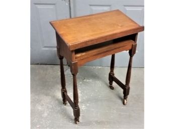 Vintage Book Stand/ Telephone Table