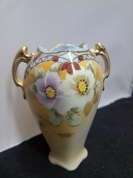 Small Hand Painted Noritake  Vase