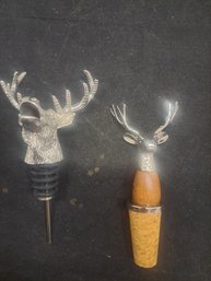 Wine Bottle Corks With Deer