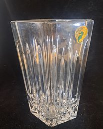 Waterford  Diamond Shaped Vase
